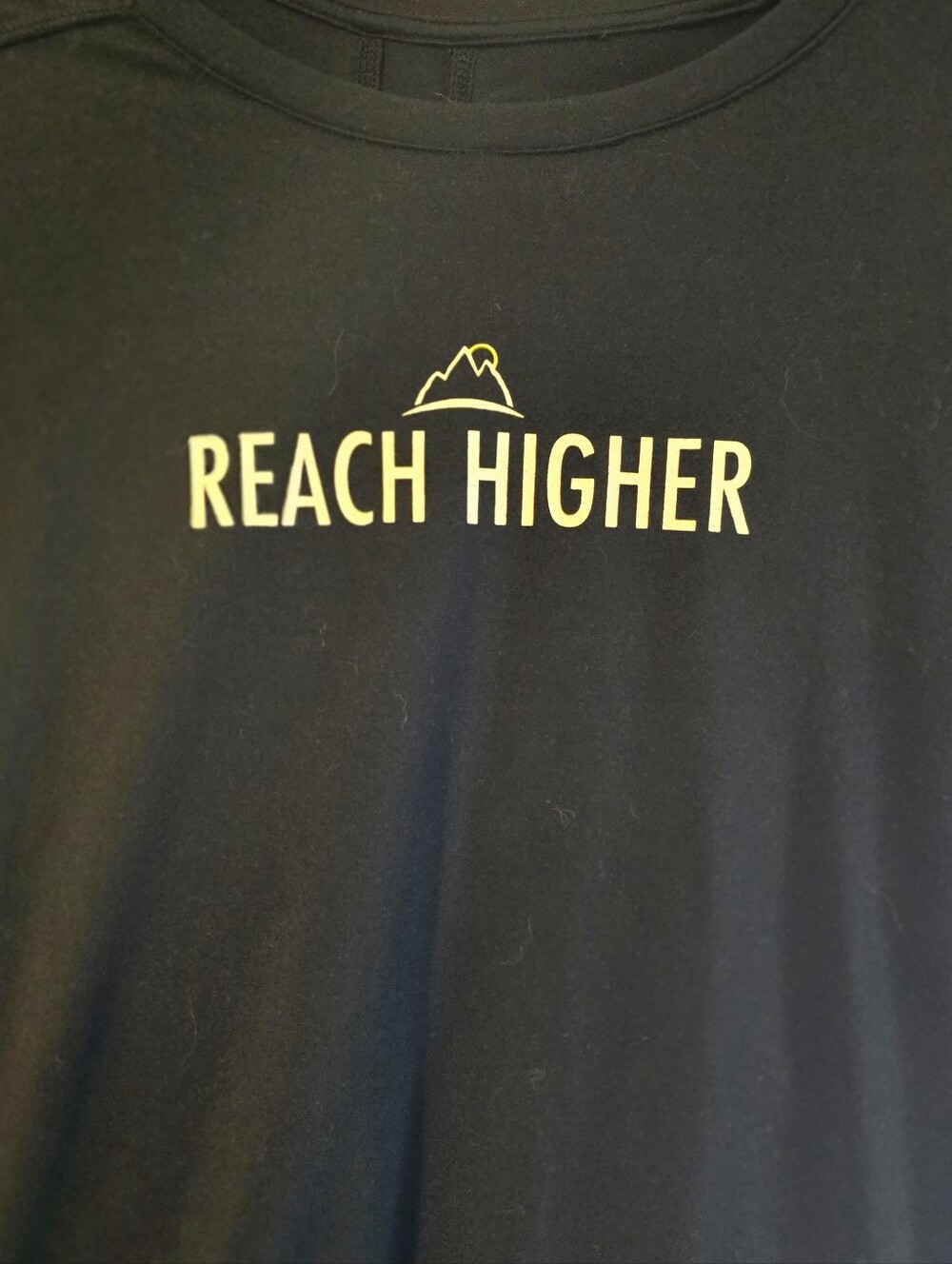 ACX Active Black Performance Tee with Subtle Logo
